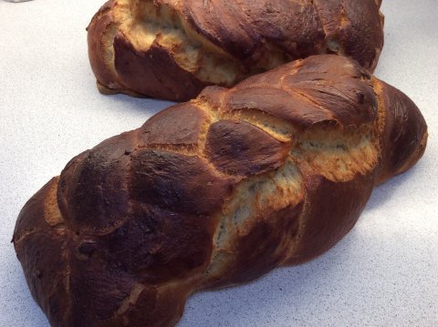 Jødisk Sabbatbrød- dejlig brød-smager skønt- fra Madskriblerier's Brød fra alverdens lande