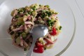 Kartoffel - skinke salat